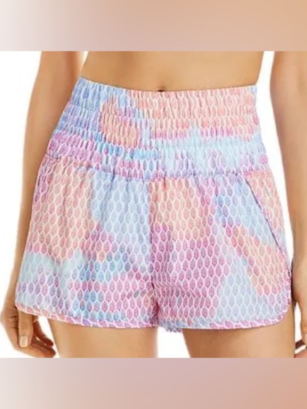 FP MOVEMENT THE WAY HOME PRINTED SHORTS SIZE MEDIUM NWT - Picture 2 of 4